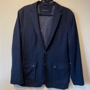 John varvatos mens 40 black  blazer/ jacket..